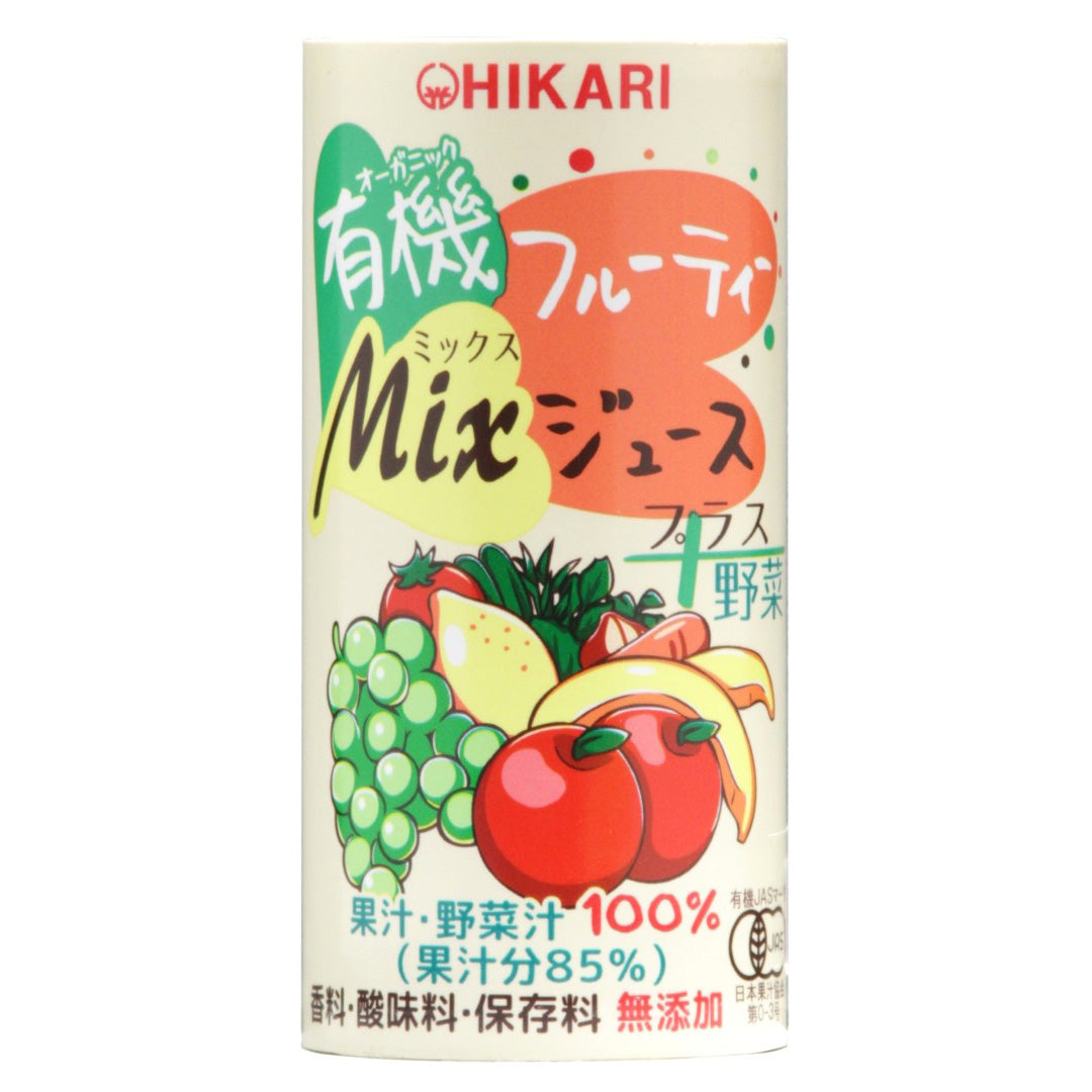 有機フルーティーMixジュースプラス野菜画像