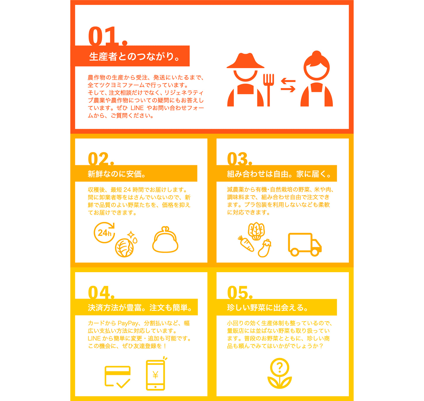 【 橙 ‐だいだい‐ 】ツクヨミお任せ野菜セット(農薬不使用・自然農)